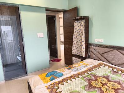 Bedroom Image of 675 Sq.ft 1 BHK Apartment / Flat for rent in Parth Lakeview, Dighe Thane for Rs. 40000