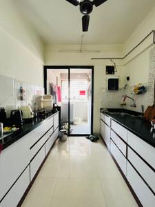 Kitchen Image of 1400 Sq.ft 3 BHK Apartment / Flat for rent in Saarrthi Shimmer And Shine II, Anand Nagar, Sinhagad Road Pune for Rs. 42000