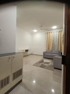 Living Room Image of 550 Sq.ft 1 BHK Builder Floor for rent in Koramangala Bengaluru for Rs. 24000
