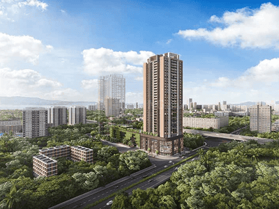Image of 1707 Sq.ft 3 BHK Apartment / Flat for sale in K Raheja Antares Tower A, Kanjurmarg West, Mumbai for Rs. 44000000