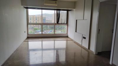 Living Room Image of 1150 Sq.ft 3 BHK Apartment / Flat for rent in Godrej The Trees, Vikhroli East Mumbai for Rs. 155000