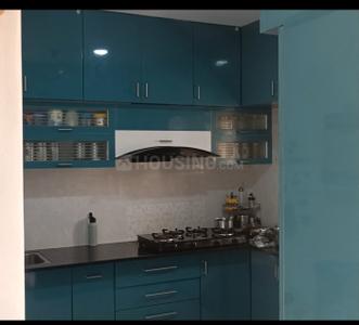 Kitchen Image of 1741 Sq.ft 3 BHK Apartment / Flat for rent in Mahathi Sri Bhaskara Homes, Ayyappa Nagar Vijayawada for Rs. 30000