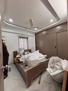 Bedroom Image of 651 Sq.ft 1 BHK Apartment / Flat for rent in Madhapur Hyderabad for Rs. 30000
