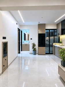 Kitchen Image of 1300 Sq.ft 2 BHK Apartment / Flat for sale in Vanakala Surat for Rs. 4500000