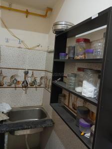 Kitchen Image of 500 Sq.ft 1 BHK Apartment / Flat for rent in Burari New Delhi for Rs. 13000