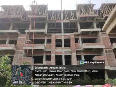 Image of 801 Sq.ft 2 BHK Apartment / Flat for sale in West Milan Nagar, Dibrugarh for Rs. 4600000