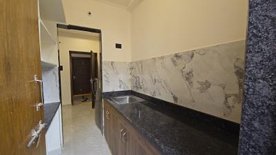 Kitchen Image of 720 Sq.ft 1 BHK Apartment / Flat for rent in Kondapur Hyderabad for Rs. 25000