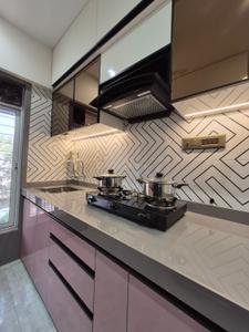 Kitchen Image of 748 Sq.ft 2 BHK Apartment / Flat for sale in Niwas Jade Gardens, Palghar Mumbai for Rs. 4250001