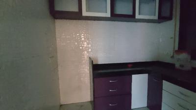 Kitchen Image of 1050 Sq.ft 3 BHK Apartment / Flat for rent in Kalwa Thane for Rs. 35000