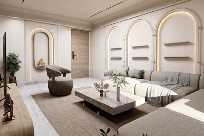 Hall Image of 1750 Sq.ft 3 BHK Apartment / Flat for sale in Ratnabhumi Turquoise Glamouere, Godhavi Ahmedabad for Rs. 11300000