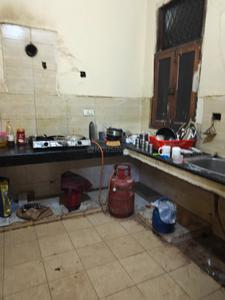 Kitchen Image of 1200 Sq.ft 1 RK Independent House for rent in Alpha II Greater Noida for Rs. 22500