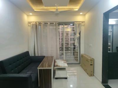 Living Room Image of 1076 Sq.ft 3 BHK Apartment / Flat for rent in Thakur Galaxy, Boisar Mumbai for Rs. 18000