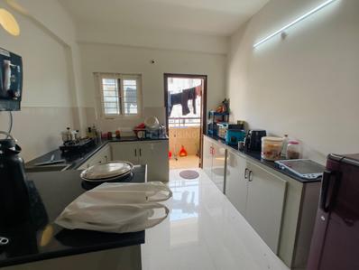 Kitchen Image of 1200 Sq.ft 2 BHK Apartment / Flat for rent in Puppalaguda Hyderabad for Rs. 35000