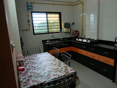 Kitchen Image of 1550 Sq.ft 3 BHK Apartment / Flat for sale in Gotri Vadodara for Rs. 6300000