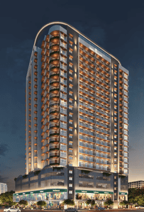 Image of 646 Sq.ft 2 BHK Apartment / Flat for sale in Sigma Solitaire, Malad East, Mumbai for Rs. 14800000
