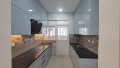 Kitchen Image of 1285 Sq.ft 3 BHK Apartment / Flat for rent in Prestige Meridian Park Phase I At The Prestige City, Sarjapur Bengaluru for Rs. 50000