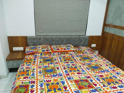 Bedroom Image of 1200 Sq.ft 3 BHK Apartment / Flat for rent in Bhayli Vadodara for Rs. 25000