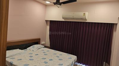 Bedroom Image of 850 Sq.ft 1 BHK Apartment / Flat for rent in Godrej Garden City, Chandkheda Ahmedabad for Rs. 18500