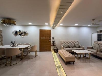 Hall Image of 1500 Sq.ft 4 BHK Apartment / Flat for rent in Cosmos Jewels, Thane West Thane for Rs. 100000