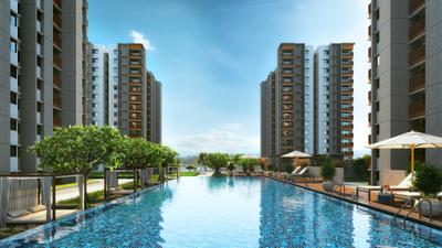 Image of 1079 Sq.ft 2 BHK Apartment / Flat for sale in Mahindra Aqualily, Thirutheri R.F., Chennai for Rs. 6900000