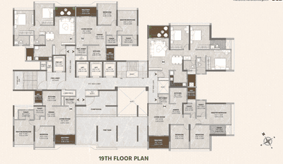 Image of 1100 Sq.ft 2 BHK Apartment / Flat for sale in Venkatesh Serenique Phase 1, Bavdhan, Pune for Rs. 9400000