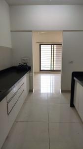 Kitchen Image of 1450 Sq.ft 3 BHK Apartment / Flat for rent in Skyi Songbirds , Bhugaon Pune for Rs. 30000
