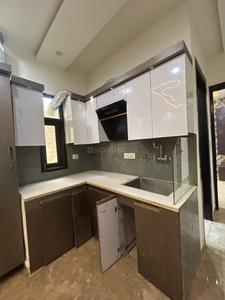 Kitchen Image of 650 Sq.ft 2 BHK Builder Floor for rent in Matiala New Delhi for Rs. 12500
