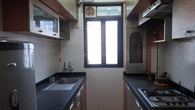 Kitchen Image of 910 Sq.ft 2 BHK Apartment / Flat for rent in Lodha Paradise, Thane West Thane for Rs. 43000