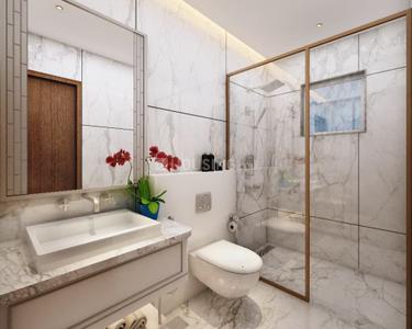 Bathroom Image of 741 Sq.ft 2 BHK Apartment / Flat for sale in SIS Isfahan, Gopalapuram Chennai for Rs. 19900000