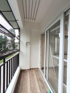 Balcony Image of 1550 Sq.ft 3 BHK Apartment / Flat for rent in Sri Tirumala Millennium Phase III, Mallapur Secunderabad for Rs. 27000