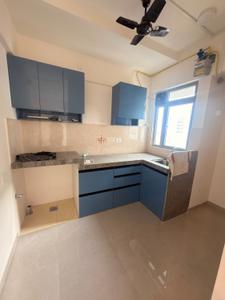 Kitchen Image of 450 Sq.ft 1 BHK Apartment / Flat for rent in Piramal Vaikunth, Thane West Thane for Rs. 27000