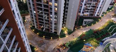 Image of 1100 Sq.ft 2 BHK Apartment / Flat for rent in Shapoorji Pallonji Joyville Sensorium, Maan, Pune for Rs. 35000