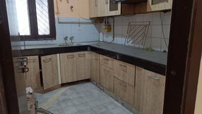 Kitchen Image of 1800 Sq.ft 3 BHK Apartment / Flat for rent in Kesarwani Apartments, Sector 5 Dwarka New Delhi for Rs. 45000