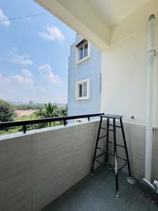 Balcony Image of 1250 Sq.ft 2.5 BHK Apartment / Flat for rent in J V Paradise, Choodasandra Bengaluru for Rs. 52000