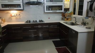 Kitchen Image of 1800 Sq.ft 3 BHK Builder Floor for rent in Manohar Multitech Towers, Sector 91 Mohali for Rs. 55000
