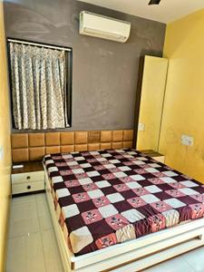 Bedroom Image of 750 Sq.ft 1 BHK Apartment / Flat for rent in Ganesh Prestige Revanta, Palanpur Surat for Rs. 18000