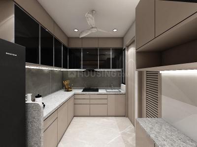 Kitchen Image of 1980 Sq.ft 3 BHK Apartment / Flat for rent in Shivalay Sattva, Shilaj Ahmedabad for Rs. 32000