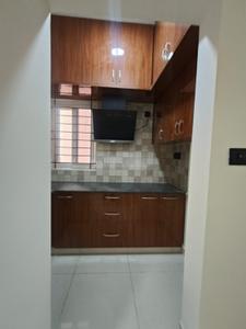 Kitchen Image of 600 Sq.ft 1 BHK Apartment / Flat for rent in Indira Nagar Bengaluru for Rs. 35000