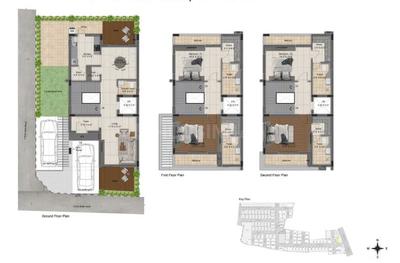 Image of 1776 Sq.ft 4 BHK Villa for sale in Thazhambur, Chennai for Rs. 16400000