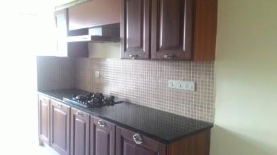 Kitchen Image of 1938 Sq.ft 3 BHK Apartment / Flat for rent in Prestige Kensington Gardens, Jalahalli Bengaluru for Rs. 49000