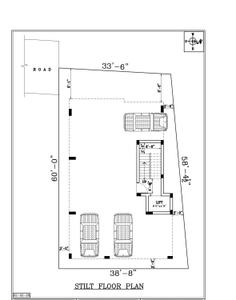Floor Plan Image of 1555 Sq.ft 3 BHK Apartment / Flat for sale in Madipakkam Chennai for Rs. 12400000