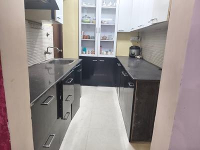 Kitchen Image of 750 Sq.ft 2 BHK Apartment / Flat for rent in DTC Southern Heights, Joka Kolkata for Rs. 16000