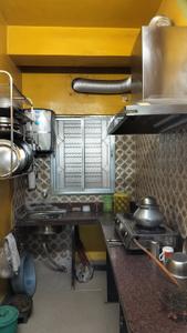 Kitchen Image of 1150 Sq.ft 3 BHK Apartment / Flat for sale in Nagerbazar Kolkata for Rs. 5175000