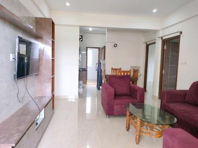 Living Room Image of 1000 Sq.ft 2 BHK Apartment / Flat for rent in Bhoganhalli Bengaluru for Rs. 42000