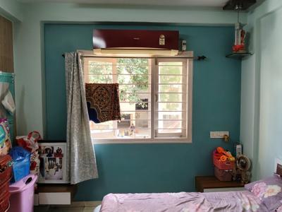 Bedroom Image of 1260 Sq.ft 2 BHK Apartment / Flat for rent in Dharmadev Swaminarayan Avenue by Dharmadev Infrastructure Ltd, Naranpura Ahmedabad for Rs. 30000