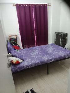 Bedroom Image of 850 Sq.ft 2 BHK Apartment / Flat for rent in Saffron Binory Residency, Jodhpur Ahmedabad for Rs. 18000