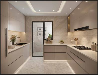 Kitchen Image of 1337 Sq.ft 2.5 BHK Apartment / Flat for sale in Sobha Madison Heights Townpark Phase 1 W5 To 7 by Sobha Limited, Yadavanahalli Bengaluru for Rs. 21600000