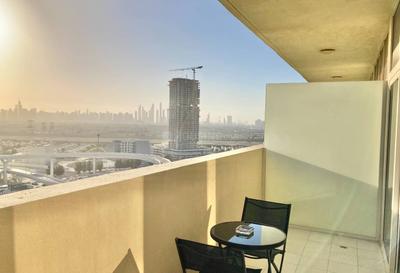 Balcony Image of 1310 Sq.ft 2 BHK Apartment / Flat for sale in Damac Tower 108 by Damac Properties, Jumeirah Village Dubai for Rs. 37700000