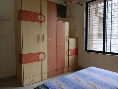 Bedroom Image of 816 Sq.ft 2 BHK Apartment / Flat for rent in Evershine Millennium Paradise, Kandivali East Mumbai for Rs. 55000