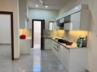 Kitchen Image of 1800 Sq.ft 3 BHK Villa for sale in Rajat Shreenath Ji Vihar A, Bhicholi Mardana Indore for Rs. 9500000